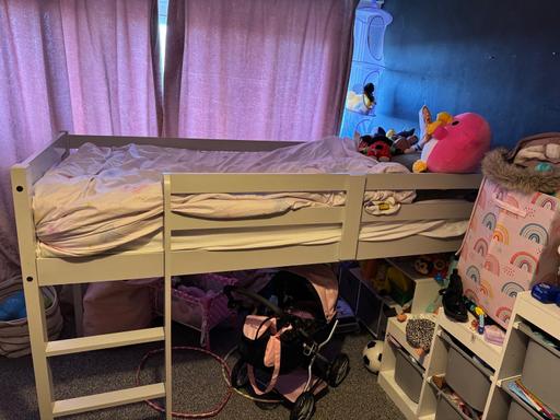 Buy & Sell Birmingham Solihull - Photos for Mid rise single bed in grey. Like new