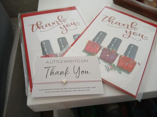 Buy & Sell Bradley Fold Trading Estate Bury - Photos for Thankyou Cards & 1 Braclet New