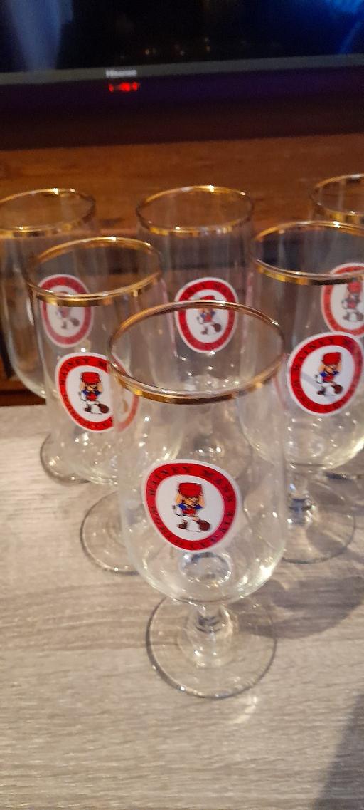 Buy & Sell Walsall Wood Walsall - Photos for WORLD CUP WILLY 66 WATNEY GLASSES SET OF 6.