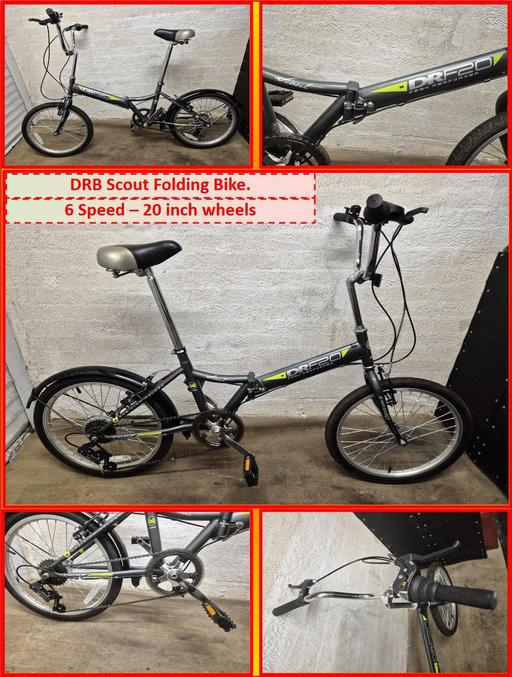 Buy & Sell Oldbury Sandwell - Photos for DRB Scout Folding Bike – 20 inch Wheels