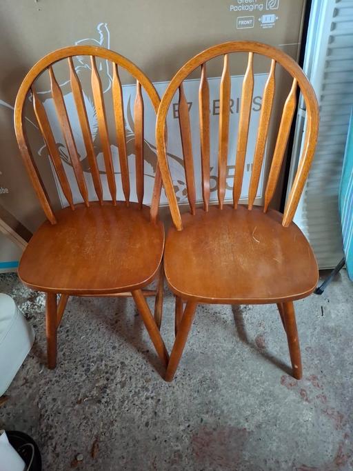 Buy & Sell Small Heath Birmingham - Photos for 6 Wooden Chairs