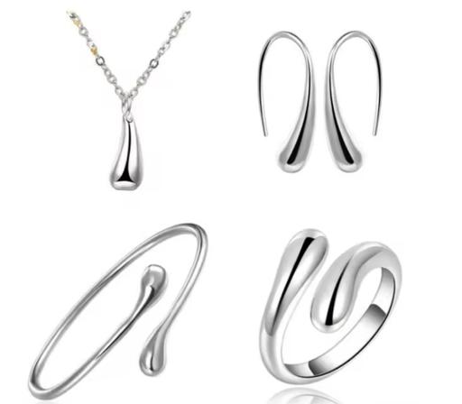 Buy & Sell Colyers South East London - Photos for 4pcs/set water drop jewellery set.