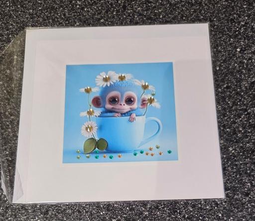 Classes Garlinge Thanet - Photos for CHIMP IN CUP CARD
