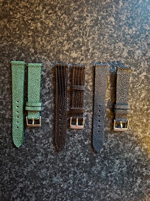 Buy & Sell Winlaton Gateshead - Photos for 2 stingray 1 lizard 18mm watch straps (real)
