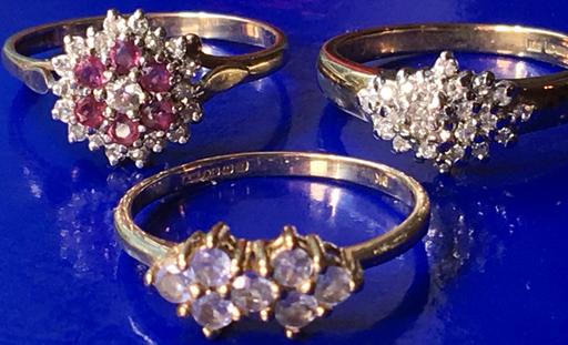 Buy & Sell Yeovil Somerset - Photos for Job lot ladies jewellery 9ct gold rings 375