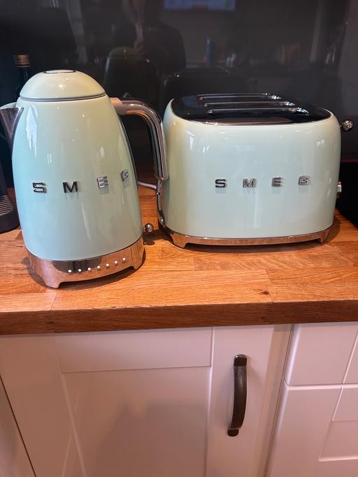 Buy & Sell Skegby Ashfield - Photos for Smeg Kettle & 4 Slice Toaster Green