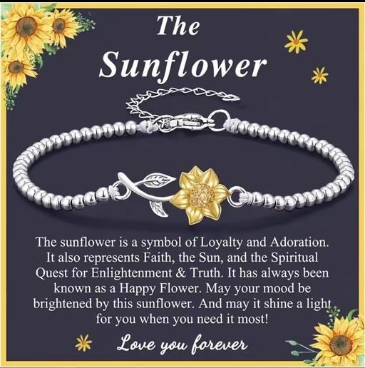 Buy & Sell Colyers South East London - Photos for Sunflower bracelet and card.