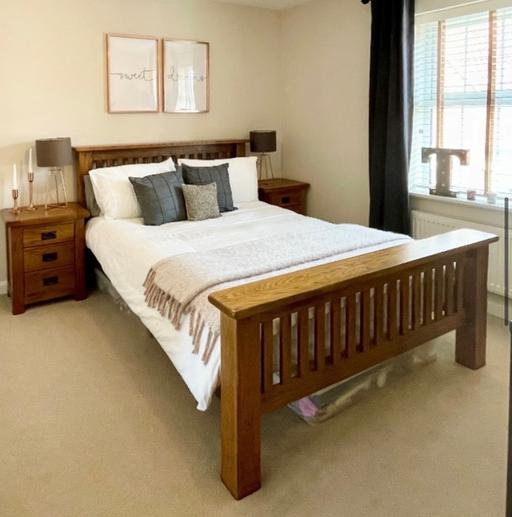 Buy & Sell Sprotbrough Doncaster - Photos for Oak Double bed frame