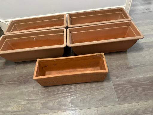 Buy & Sell Ravenscourt Park Station Hammersmith and Fulham - Photos for 5 garden plants pots