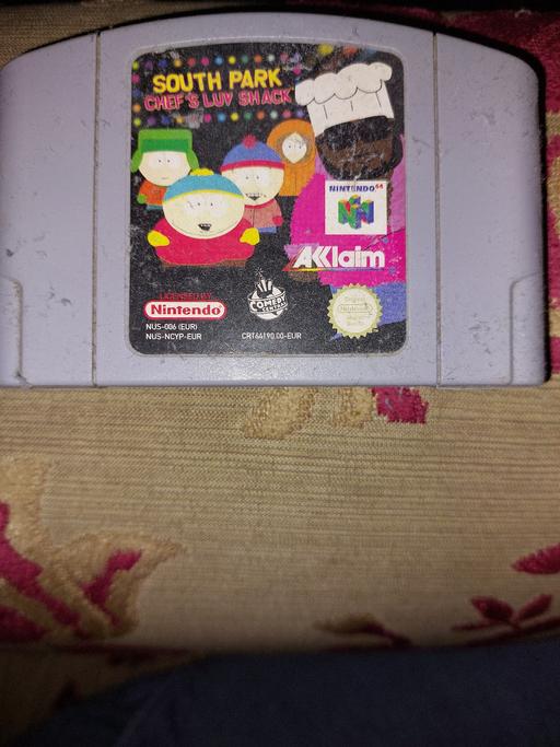 Buy & Sell Rassau Blaenau Gwent - Photos for South Park chef's luv shack Nintendo 64 game