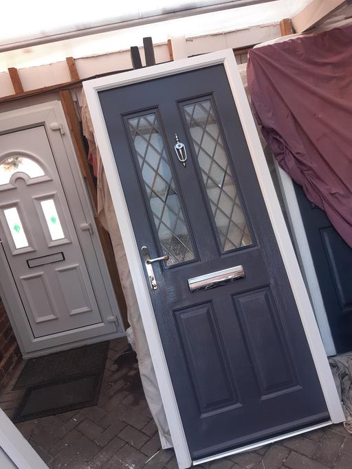 Buy & Sell Fallings Park Wolverhampton - Photos for compersite grey front door mint
