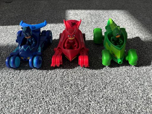 Buy & Sell Wergs Wolverhampton - Photos for PJ Mask Cars with figurines