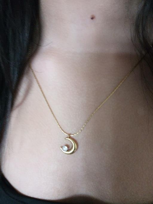 Buy & Sell Yeovil Somerset - Photos for necklace with moon 18k gold-plated waterproof