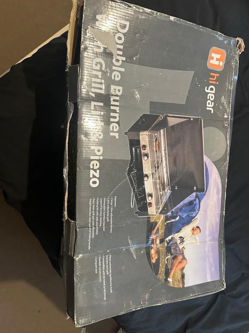 Buy & Sell Loxford East London - Photos for Higear Double Burner with grill,lid and piezo