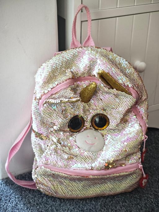 Buy & Sell Wednesfield Wolverhampton - Photos for TY Beanie Boo Unicorn Sequin backpack