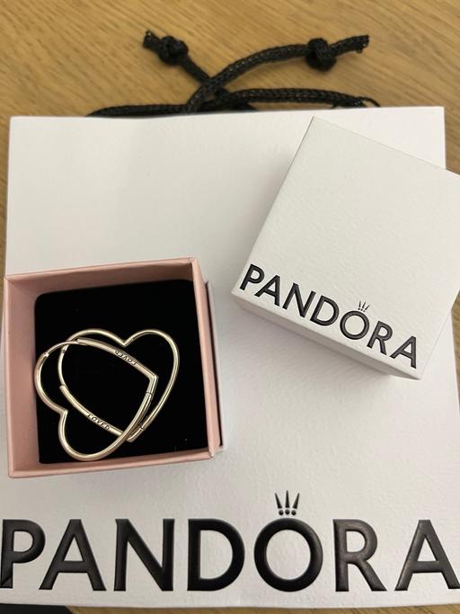 Buy & Sell Talke Pits Newcastle-under-Lyme - Photos for Pandora silver heart hoops