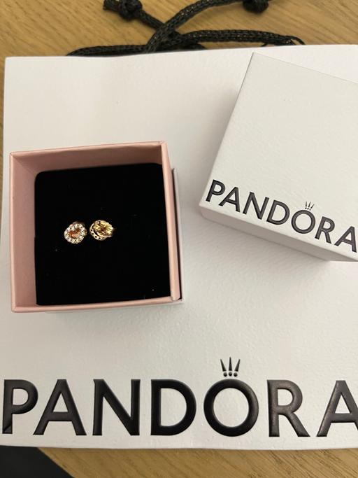 Buy & Sell Talke Pits Newcastle-under-Lyme - Photos for Pandora rose gold heart studs