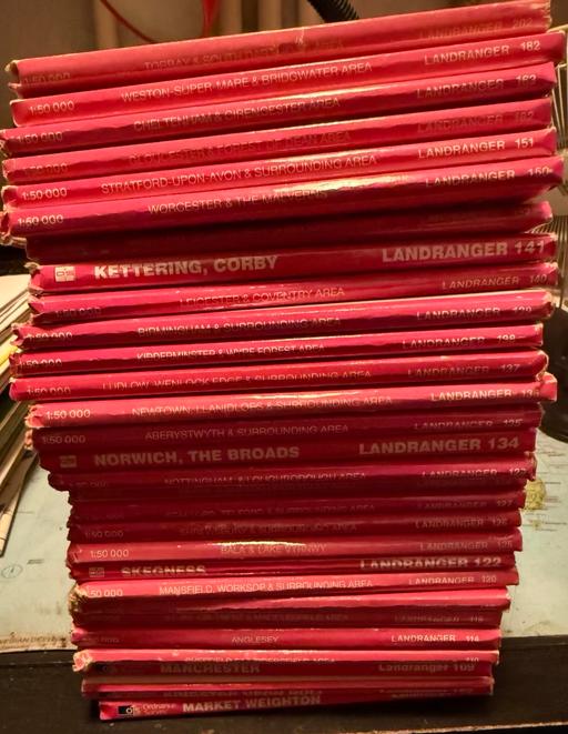 Buy & Sell Minworth Birmingham - Photos for 29 Ordnance survey map books