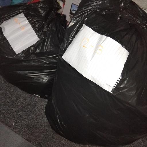 Buy & Sell Kings Norton Birmingham - Photos for 2 black bags full of boys 12 - 13