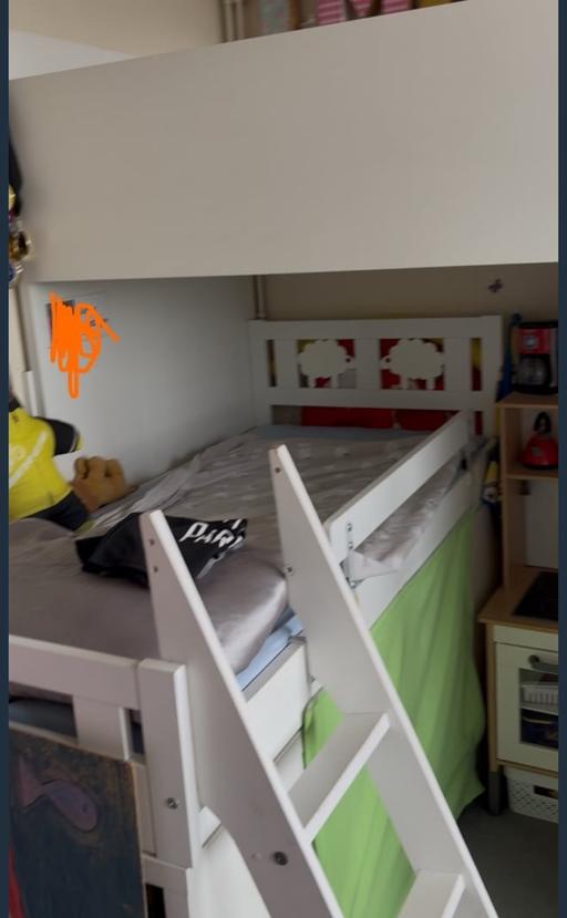 Buy & Sell Shacklewell North London - Photos for IKEA Kritter Jr Bed + Mattress DIY midsleeper