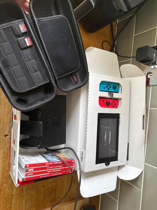 Buy & Sell Wednesfield Wolverhampton - Photos for Nintendo switch with accessories and games