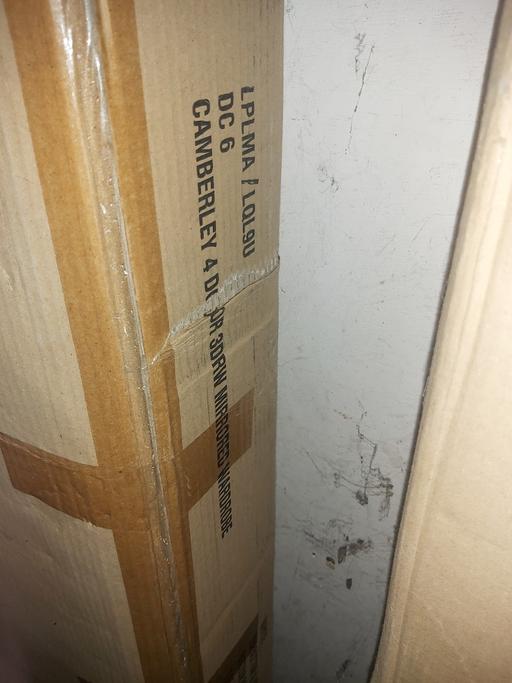 Buy & Sell Porset Caerphilly - Wales - Photos for Camberley 4 Door, 3 Drawer Mirrored Wardrobe