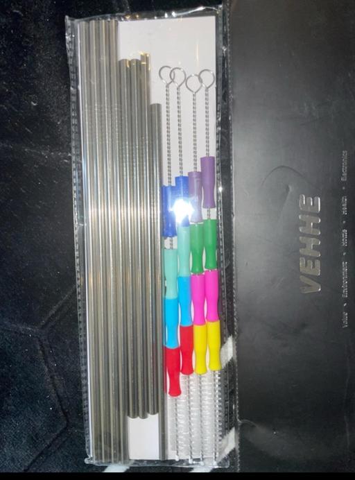 Buy & Sell Maypole Birmingham - Photos for New Stainless Steel Straws With Cleaners