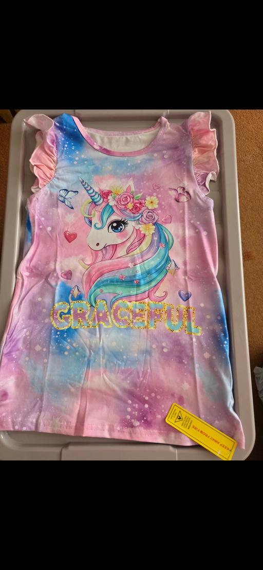 Buy & Sell Blackpool Town Centre Blackpool - Photos for Girls unicorn nightdress age 4 yrs BNWT