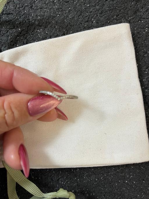 Buy & Sell Talke Pits Newcastle-under-Lyme - Photos for Pandora silver diamanté wishbone ring