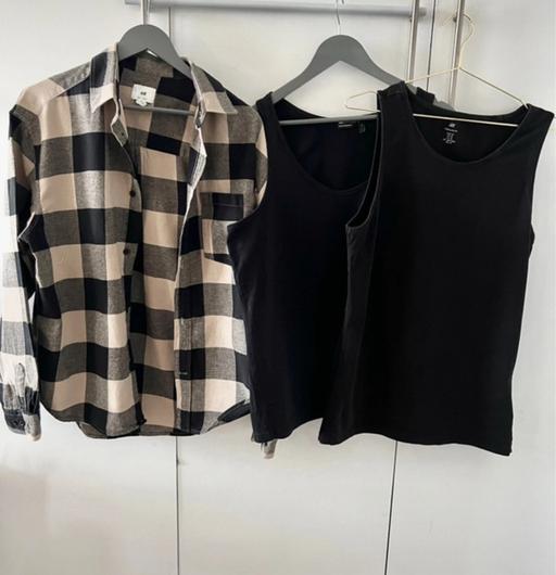 Buy & Sell Walton-on-Thames Elmbridge - Photos for H&M check over shirt / 2 vest