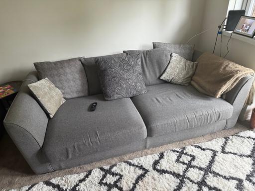 Buy & Sell Hall Green Birmingham - Photos for 2 four seater grey DFS sofas