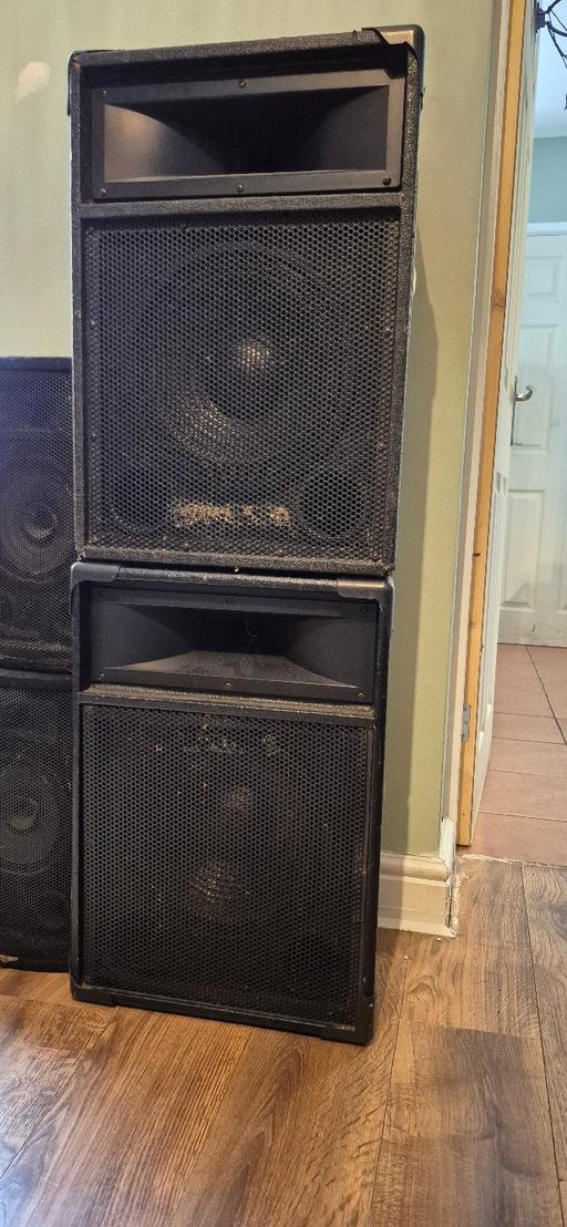 Buy & Sell Wolverhampton West Midlands - Photos for KAM 250w 12in Passive Speakers (Pair)