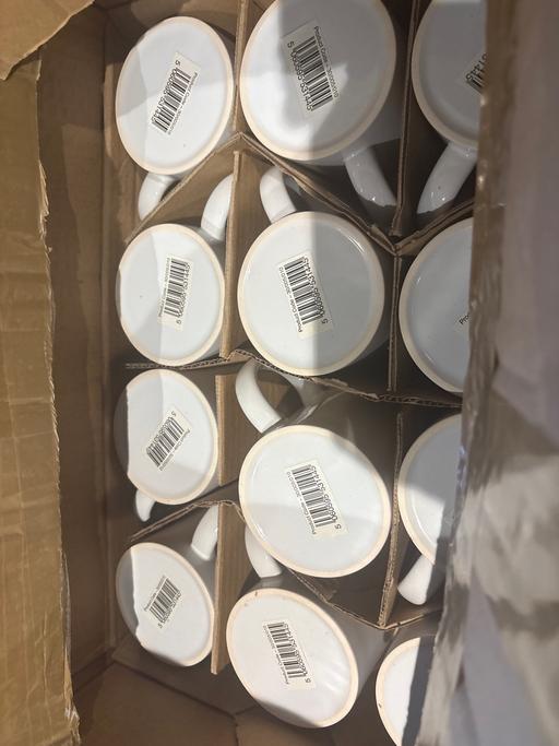 Buy & Sell Becontree East London - Photos for 12 white mugs new (collection only)