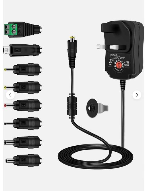 Buy & Sell Bilston Wolverhampton - Photos for Universal Power Adapter 12W, With 8 Tips Mult