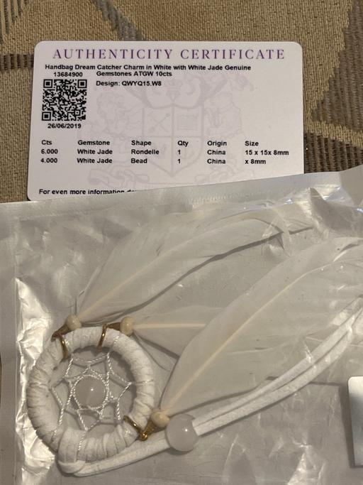 Buy & Sell Ovingdean Brighton - Photos for TJC Handbag dream catcher with rose quartz
