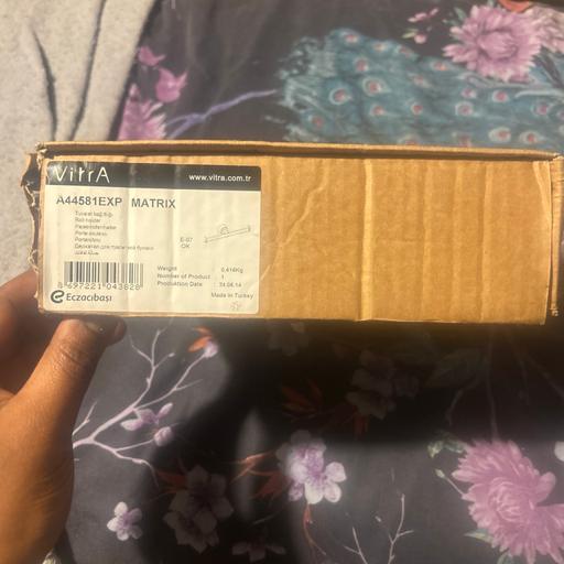 Buy & Sell Bulls Cross North London - Photos for VitrA Matrix Double Toilet Roll Holder