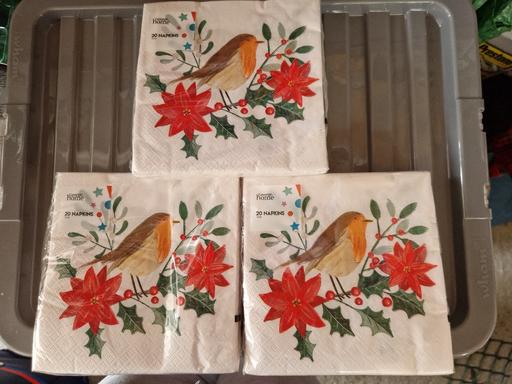 Buy & Sell Ramsgate Thanet - Photos for bn 3pks Xmas napkins