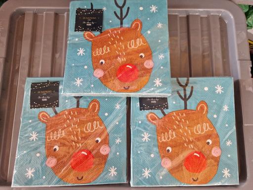 Buy & Sell Ramsgate Thanet - Photos for bn 3pks Xmas napkins