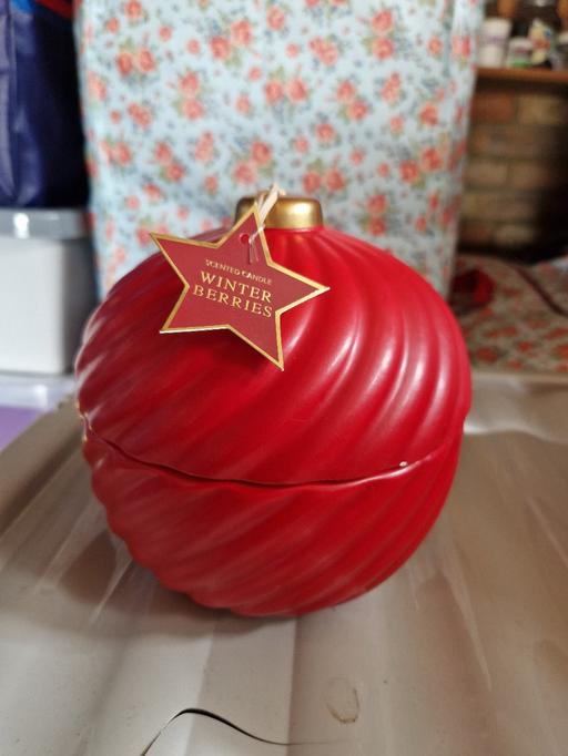 Buy & Sell Ramsgate Thanet - Photos for bn large 3 x wick Xmas bauble candle