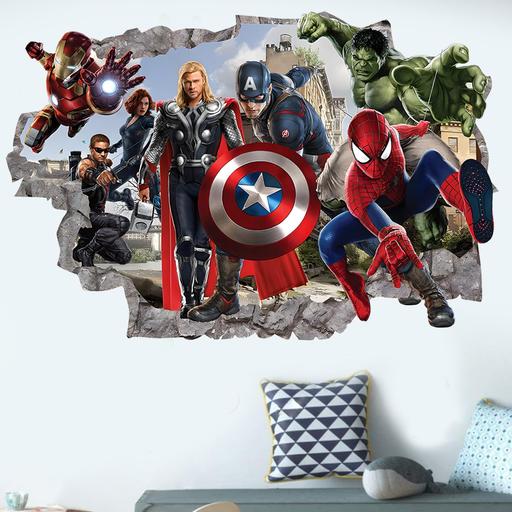 Buy & Sell Mickleover Derby - Photos for 3D Avengers Wall Decals - Hulk & Lots More