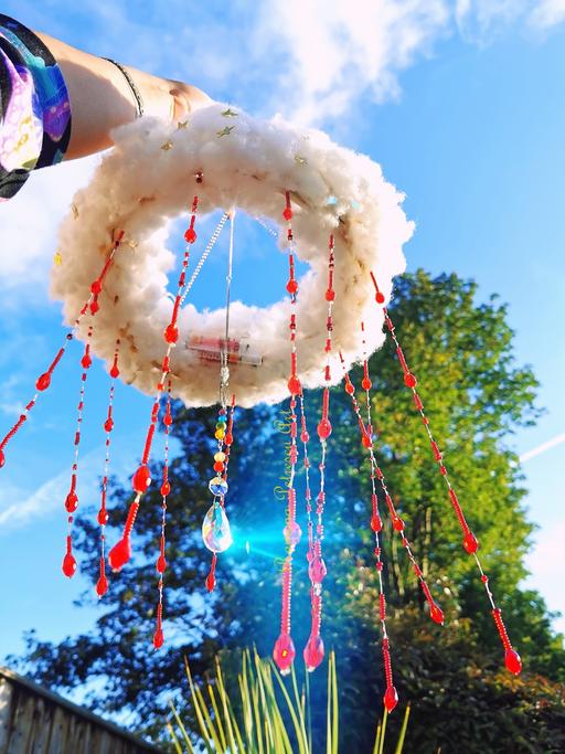 Buy & Sell Erdington Birmingham - Photos for 🌈Light Up Chakra Cloud Suncatcher