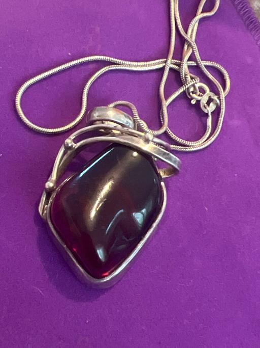 Buy & Sell Ovingdean Brighton - Photos for Beautiful Silvet Amber Necklace 925