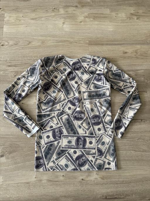 Buy & Sell Barbican Central London - Photos for BRAND NEW MONEY DOLLAR TIGHT LONG SLEEVE S