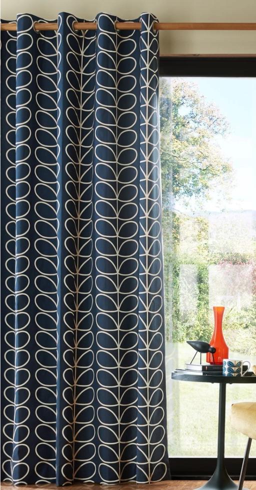 Buy & Sell Neilston East Renfrewshire - Photos for orla keily blue linear stem Eyelet curtain