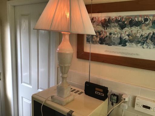 Buy & Sell Essington Wolverhampton - Photos for Tall marble lamp