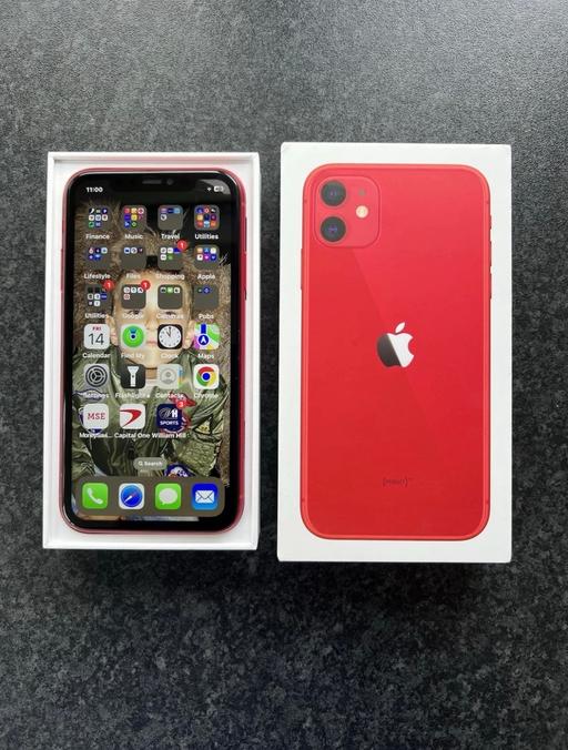 Buy & Sell Netherton Dudley - Photos for Boxed iPhone 11 64gb red unlocked like new