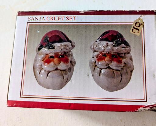 Buy & Sell Georgetown Blaenau Gwent - Photos for 🎄 Christmas gift works salt and pepper Santa