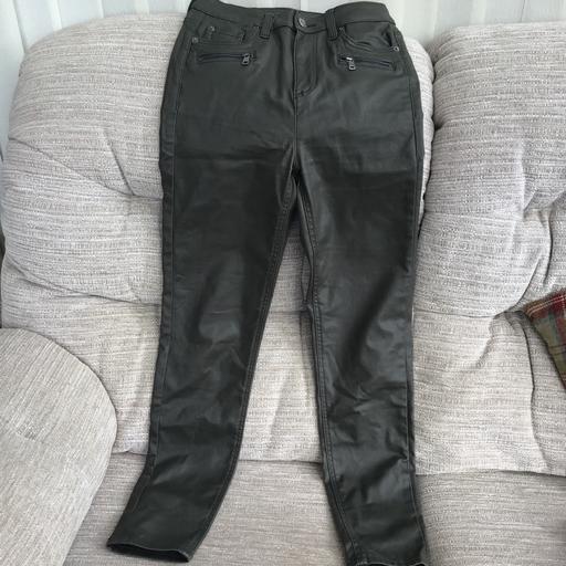 Buy & Sell Essington Wolverhampton - Photos for M&S leather look trousers size 10
