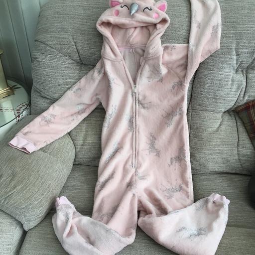 Buy & Sell Essington Wolverhampton - Photos for Pink unicorn onesie age 11-12 years