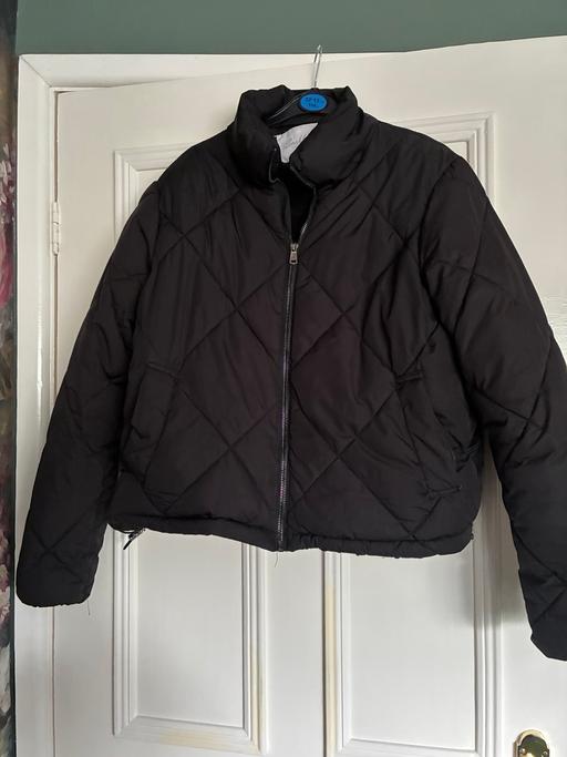 Buy & Sell Stourbridge Dudley - Photos for Black Short Puffer Coat . Size M, fits 8-12